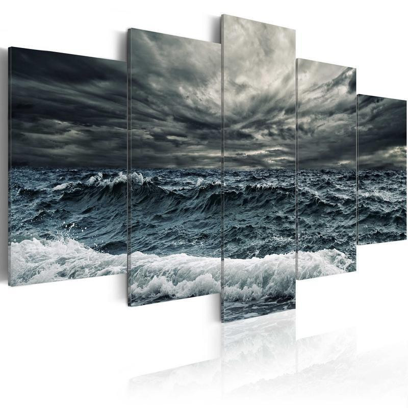 70,90 € Schilderij - A storm is coming