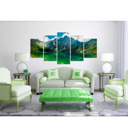 Canvas Print - Tranquility in the mountains