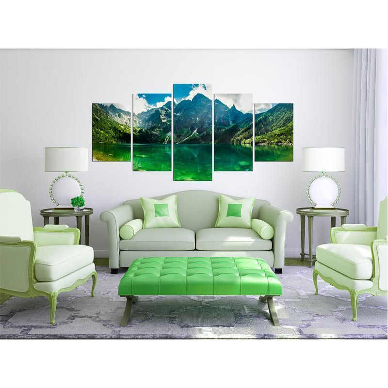70,90 € Canvas Print - Tranquility in the mountains