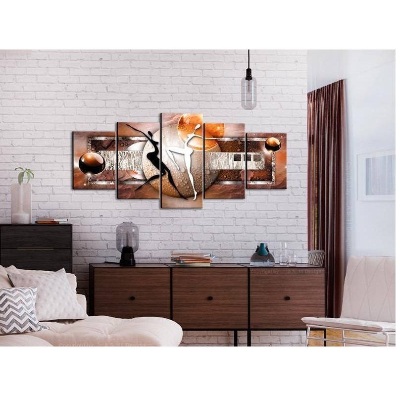 70,90 € Canvas Print - Dance of elements: earth