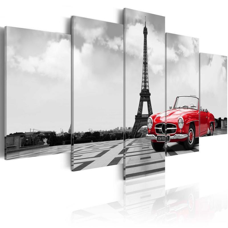 70,90 € Canvas Print - Parisian car
