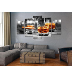 92,90 € Seinapilt - Cigars and Whiskey (5 Parts) Wide