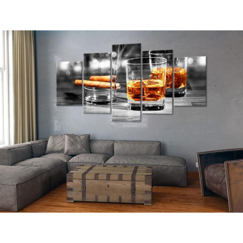 92,90 €Tableau - Cigars and Whiskey (5 Parts) Wide