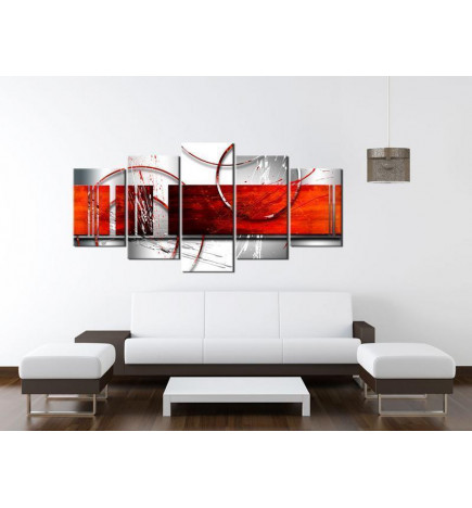 Canvas Print - Emphasis: red theme