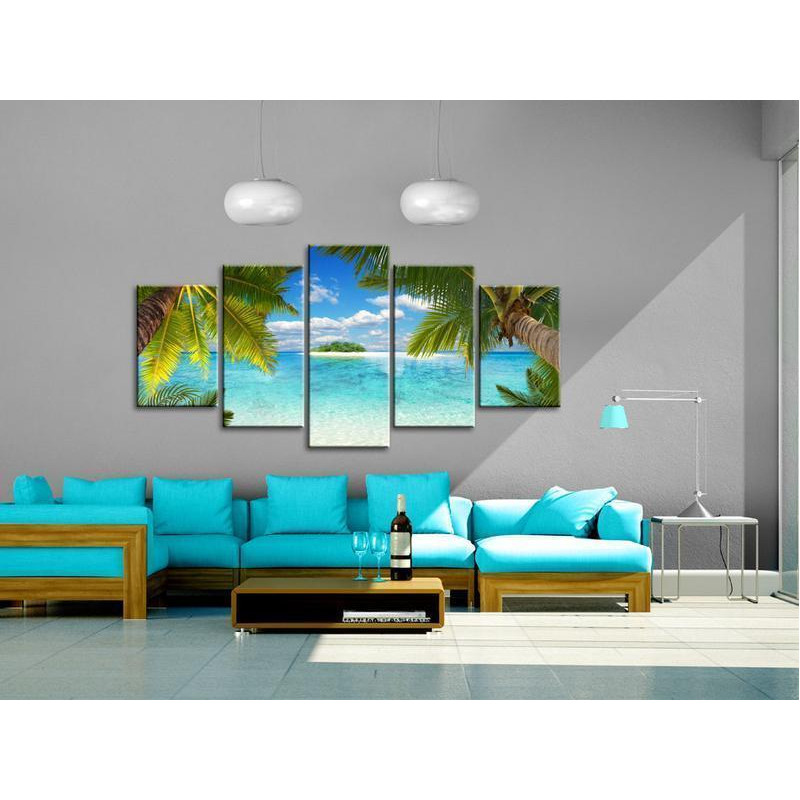 70,90 € Canvas Print - Paradise island