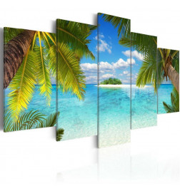 Canvas Print - Paradise island