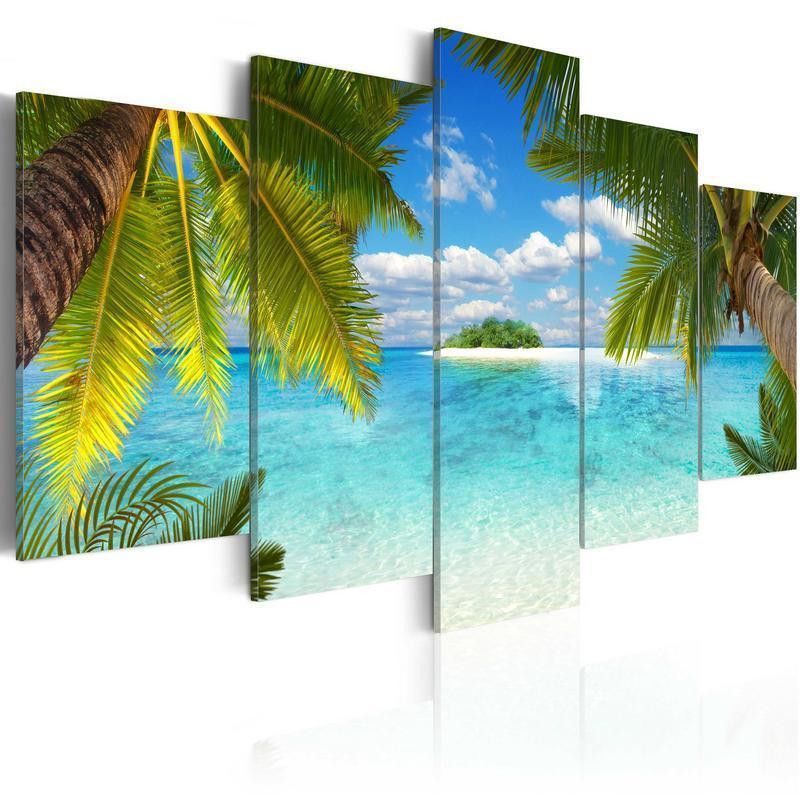 70,90 € Canvas Print - Paradise island