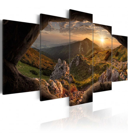 70,90 € Canvas Print - Sunset in the Valley