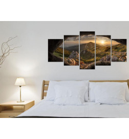 Canvas Print - Sunset in the Valley