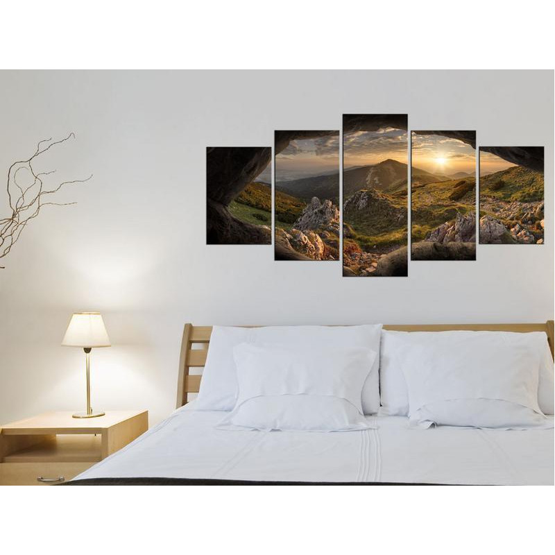 70,90 € Schilderij - Sunset in the Valley