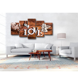 70,90 € Canvas Print - House of Love