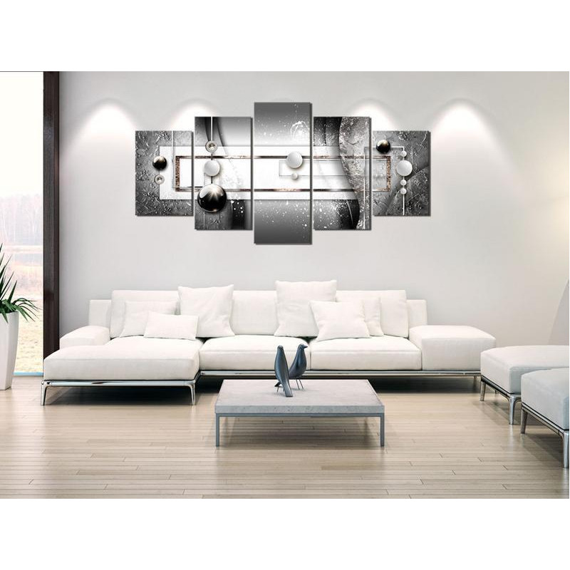 70,90 € Canvas Print - Grey Symmetry