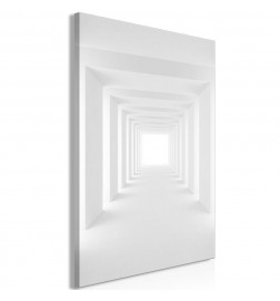 Canvas Print - Shadow Tunnel (1 Part) Vertical