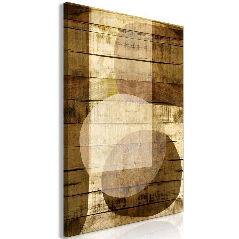 31,90 € Canvas Print - Golden Chocolate (1 Part) Vertical