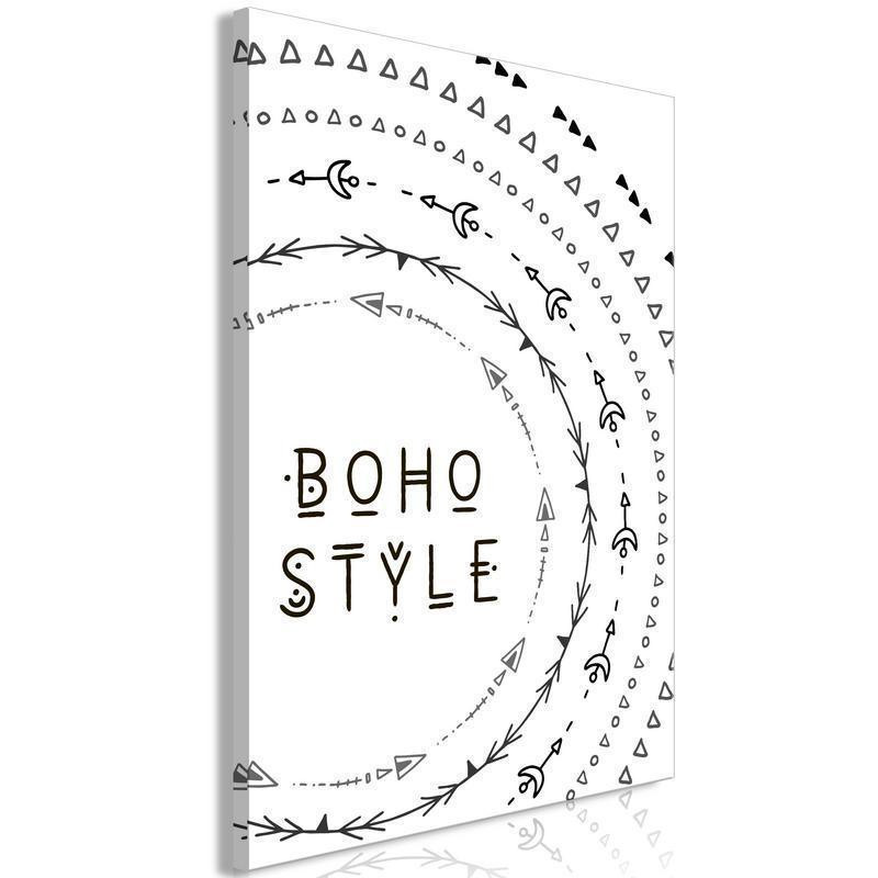 31,90 € Leinwandbild - Boho Style (1 Part) Vertical