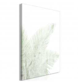Canvas Print - Velvet Green (1 Part) Vertical