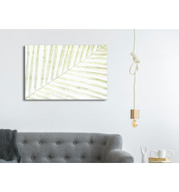 31,90 € Canvas Print - Palm Leaf (1 Part) Wide