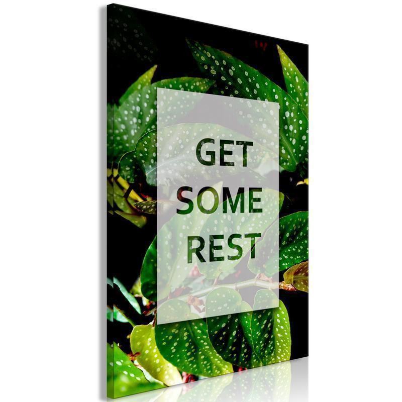 31,90 € Cuadro - Get Some Rest (1 Part) Vertical