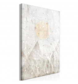 Canvas Print - May Snow (1 Part) Vertical