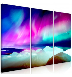 61,90 € Canvas Print - Wonderful Aurora (3 Parts)
