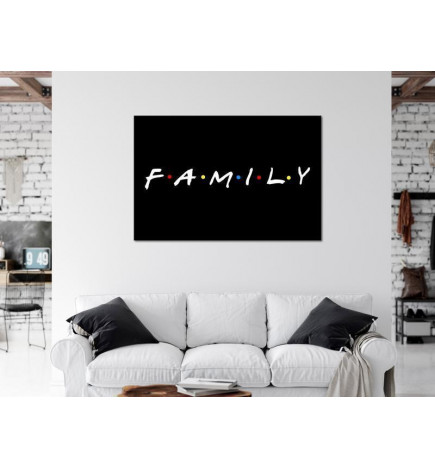 Print Canvas - Family (1 Part) Wide