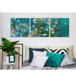 Canvas Print - Blooming Almond (3 Parts)