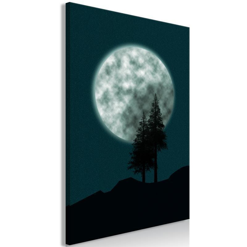 31,90 € Seinapilt - Beautiful Full Moon (1 Part) Vertical