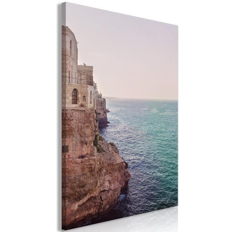 31,90 € Canvas Print - Turquoise Coast (1 Part) Vertical