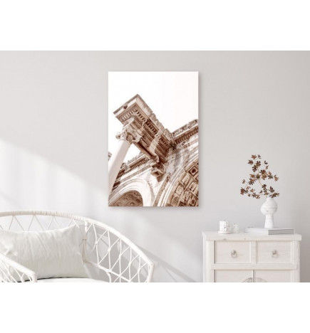 Canvas Print - Temple of Hadrian (1 Part) Vertical