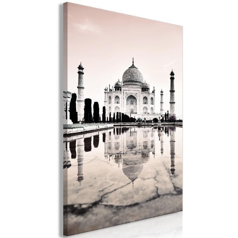 31,90 € Canvas Print - Taj Mahal (1 Part) Vertical