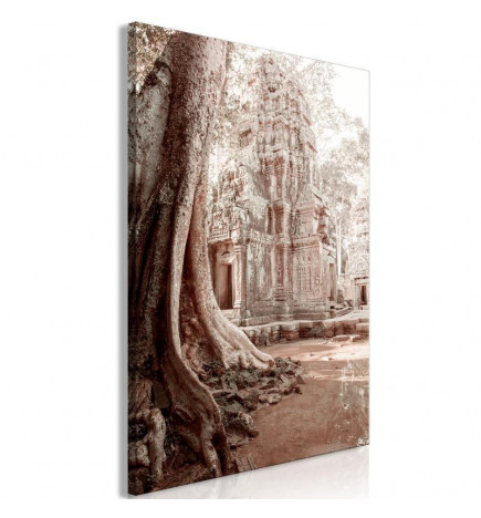 Leinwandbild - Ruins of Angkor (1 Part) Vertical