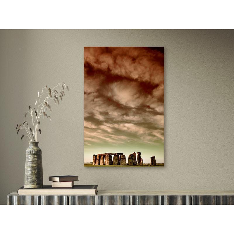 31,90 € Leinwandbild - Clouds Over Stonehenge (1 Part) Vertical