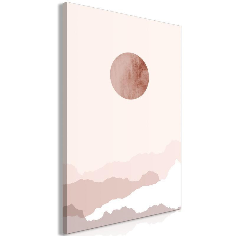31,90 € Canvas Print - Pastel Planet (1 Part) Vertical