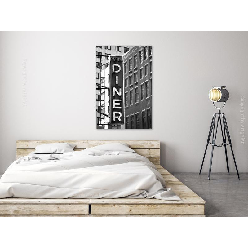 31,90 € Schilderij - New York Neon Sign (1 Part) Vertical