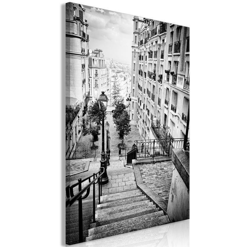 31,90 € Schilderij - Parisian Suburb (1-częściowy) Vertical