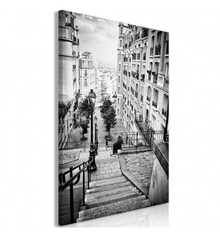 Schilderij - Parisian Suburb (1-częściowy) Vertical