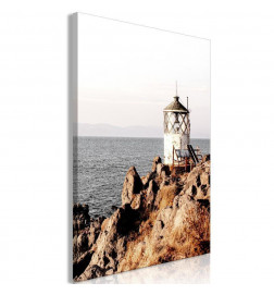 31,90 € Schilderij - Lantern On The Cliff (1 Part) Vertical