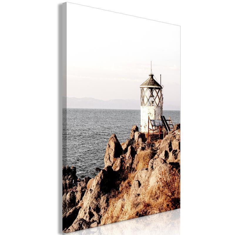 31,90 € Leinwandbild - Lantern On The Cliff (1 Part) Vertical