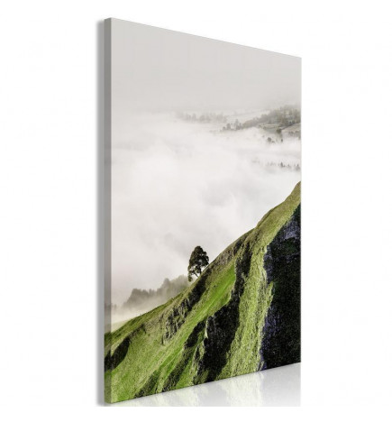 Canvas Print - Tree Above Clouds (1 Part) Vertical