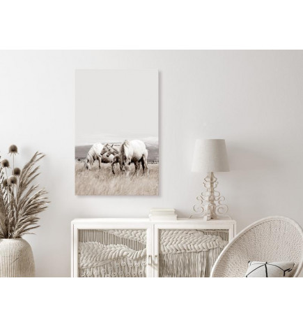 31,90 € Glezna - White Horses (1 Part) Vertical