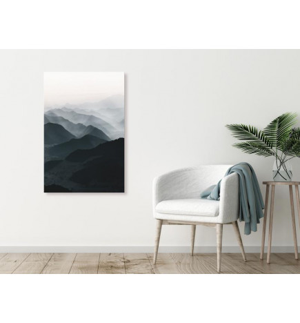 31,90 € Schilderij - Parallel Ridges (1 Part) Vertical