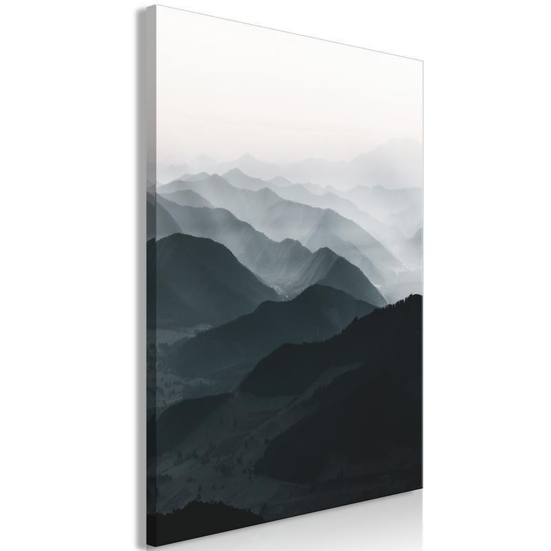31,90 € Schilderij - Parallel Ridges (1 Part) Vertical