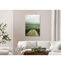 31,90 € Canvas Print - Road Across the Plains (1 Part) Vertical