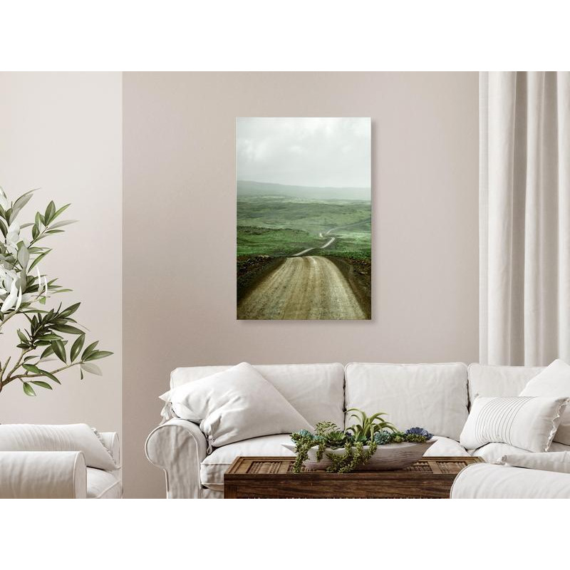 31,90 € Schilderij - Road Across the Plains (1 Part) Vertical
