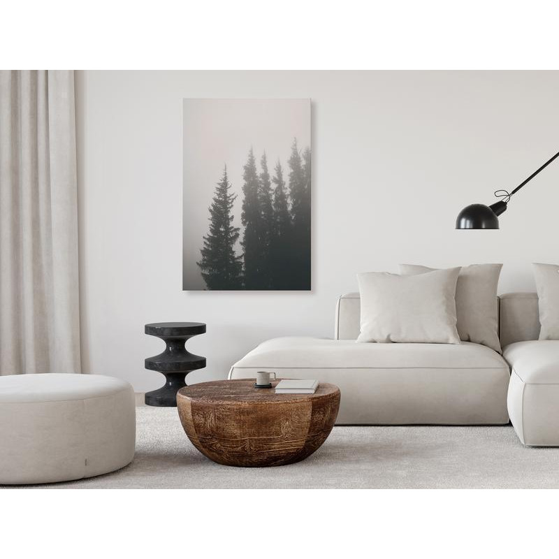 31,90 € Canvas Print - Smell of Forest Fog (1 Part) Vertical