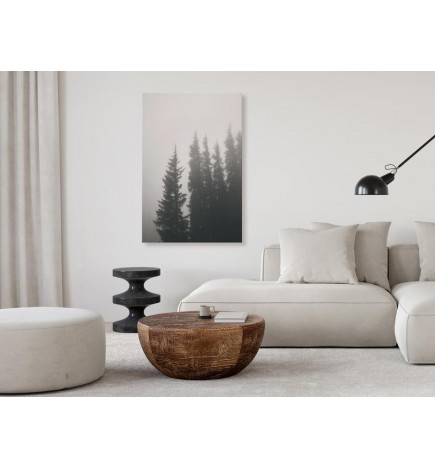 31,90 € Canvas Print - Smell of Forest Fog (1 Part) Vertical