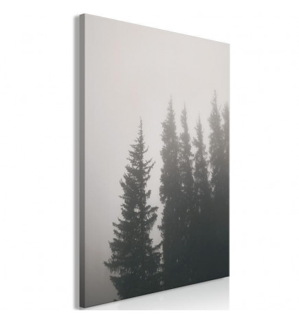 Canvas Print - Smell of Forest Fog (1 Part) Vertical