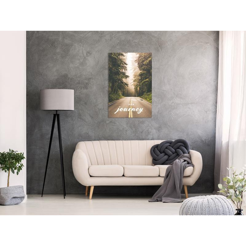 31,90 € Canvas Print - Journey Into The Unknown (1 Part) Vertical