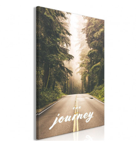 Canvas Print - Journey Into The Unknown (1 Part) Vertical