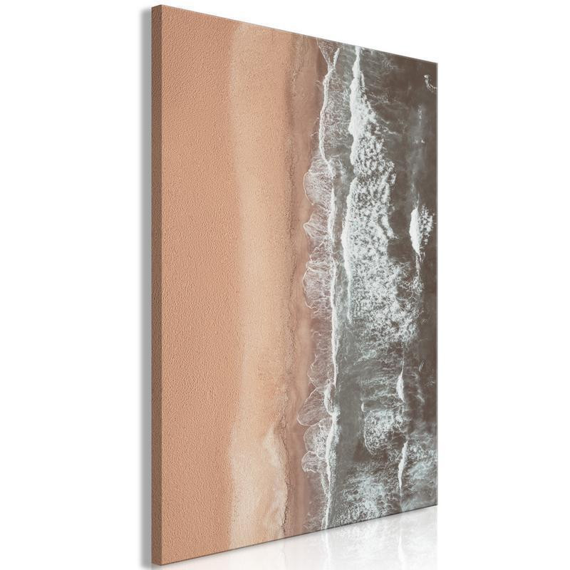 31,90 € Canvas Print - Shore Line (1 Part) Vertical